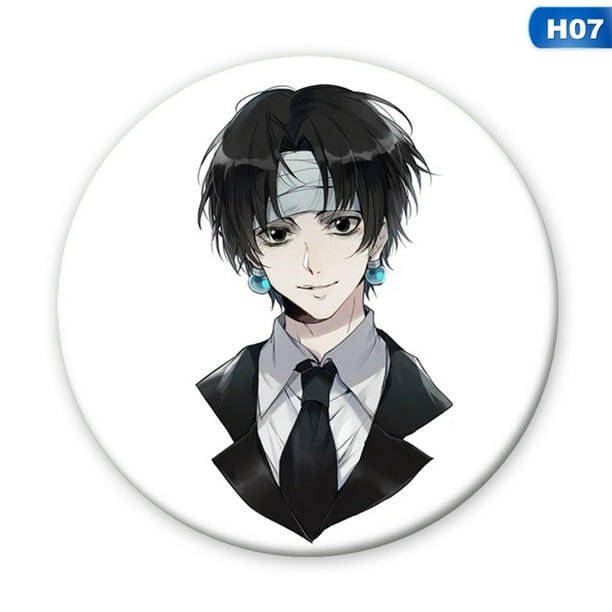 Backpack AUXSOUL Hunter X Hunter Characters Button Pins Set Anime Brooch Pin Cosplay Costume Accessories Badges for Clothes Gift